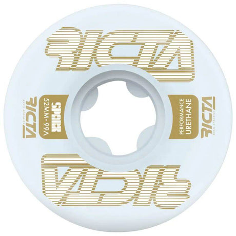 Ricta Framework Sparx 99a Skateboard Wheels - White 52mm