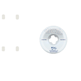 Ricta Knibbs Reflective Naturals Wide Skateboard Wheels - White 53mm