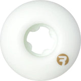 Ricta Reflective Naturals Round 99a Skateboard Wheels - White 53mm