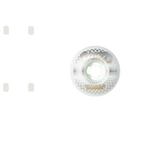 Ricta Reflective Naturals Round 99a Skateboard Wheels - White 53mm
