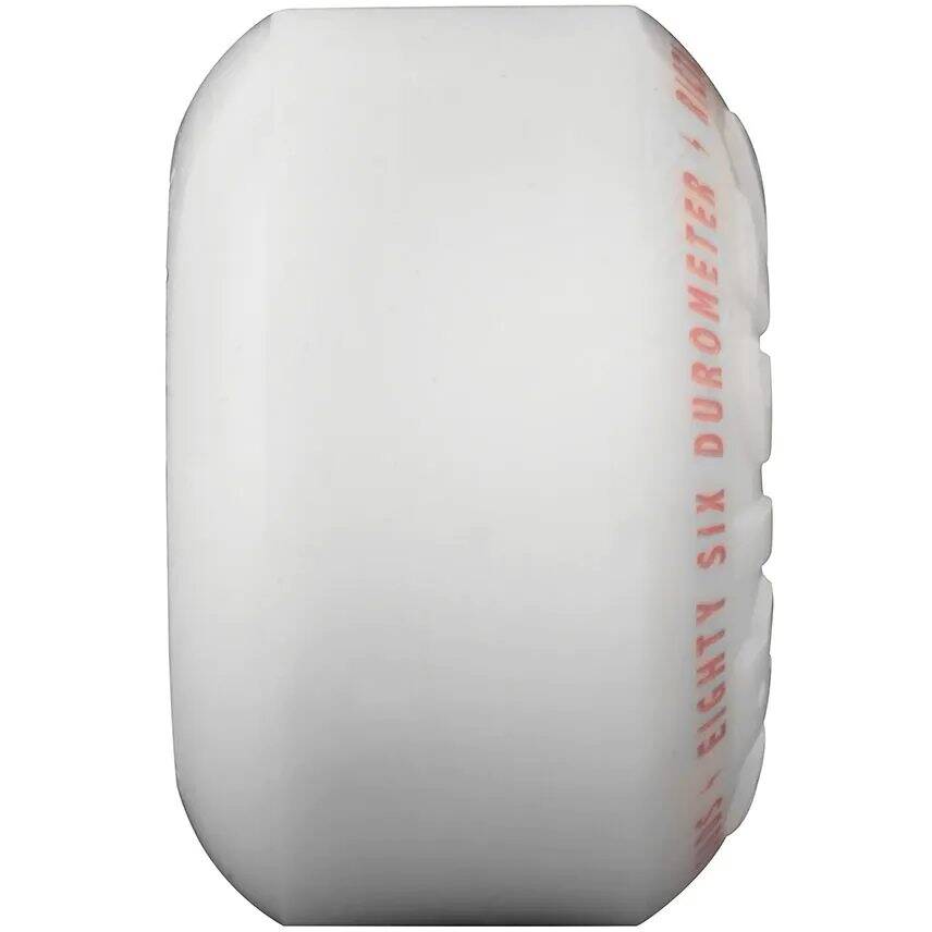 Ricta Clouds Skateboard Wheels - White/Red - 55mm