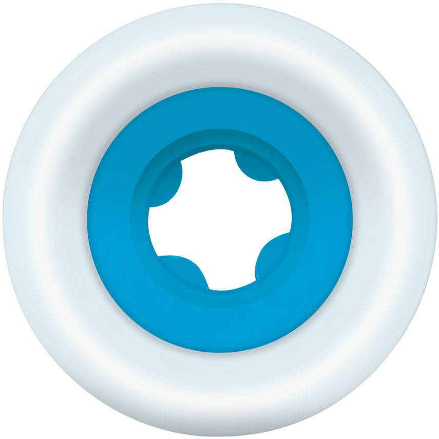 Ricta Cored Clouds Skateboard Wheels - Blue 54mm