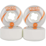Ricta Asta Vortex Naturals Slim Skateboard Wheels - White 52mm