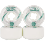 Ricta McCoy Vortex Naturals Slim Skateboard Wheels - White 54mm