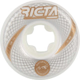 Ricta Ortiz Vortex Naturals Mid Skateboard Wheels - White 54mm