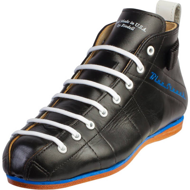 Riedell Blue Streak Derby Boot - Black - Width BAA