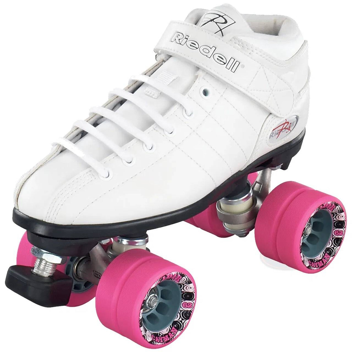 Riedell R3 Speed Roller Skates - White
