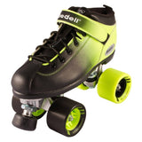 Riedell Quad Skates - Dart Ombre Black/Green UK 4