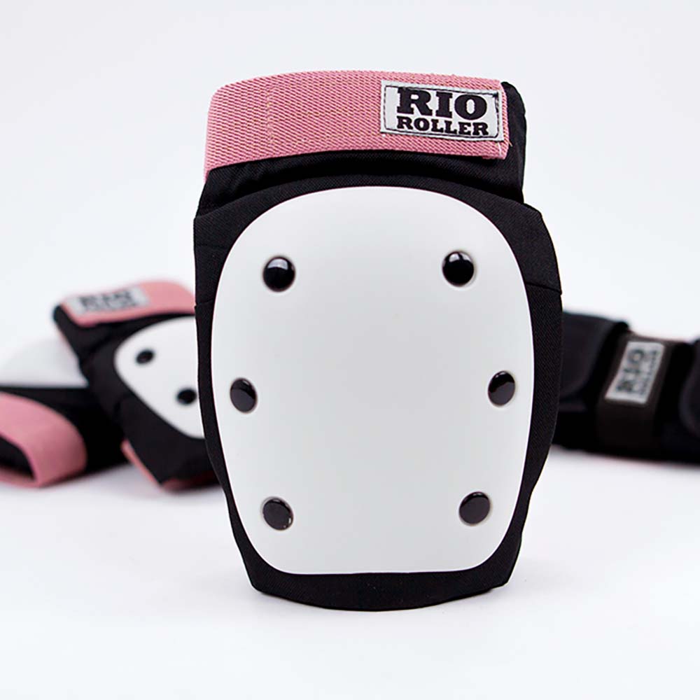 Rio Roller Triple Pad Set - Black/Rose