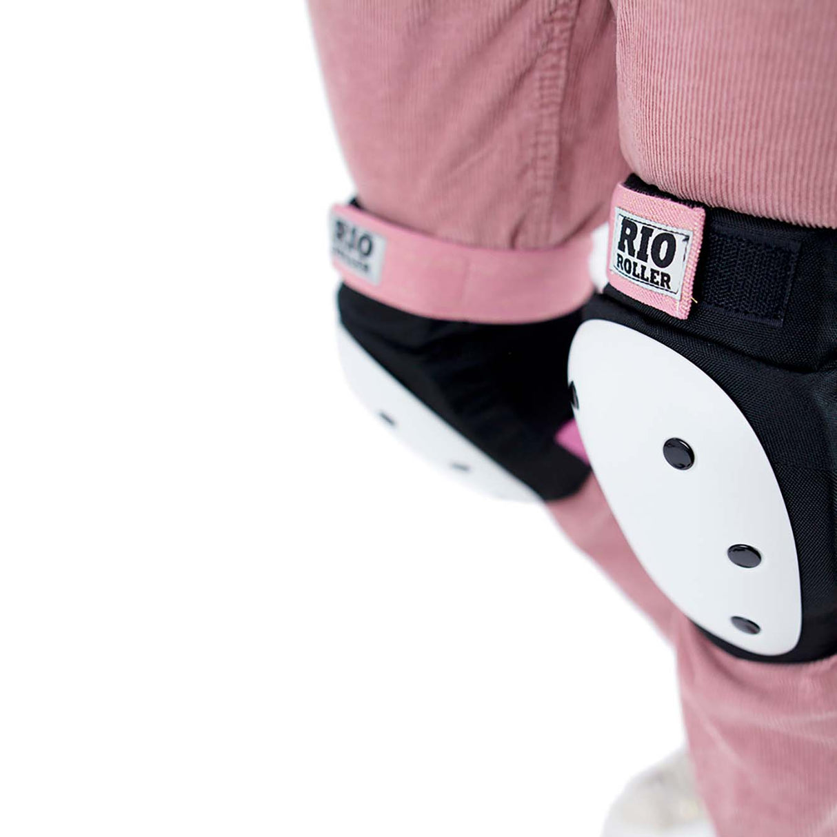 Rio Roller Triple Pad Set - Black/Rose