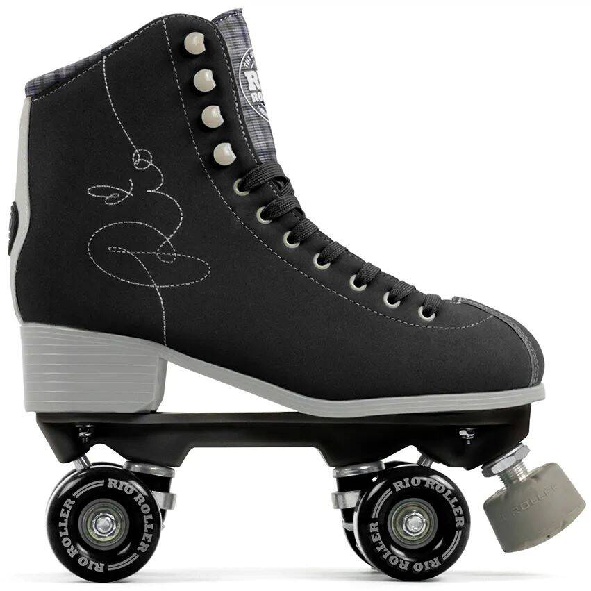 Rio Roller Signature Quad Roller Skates - Black
