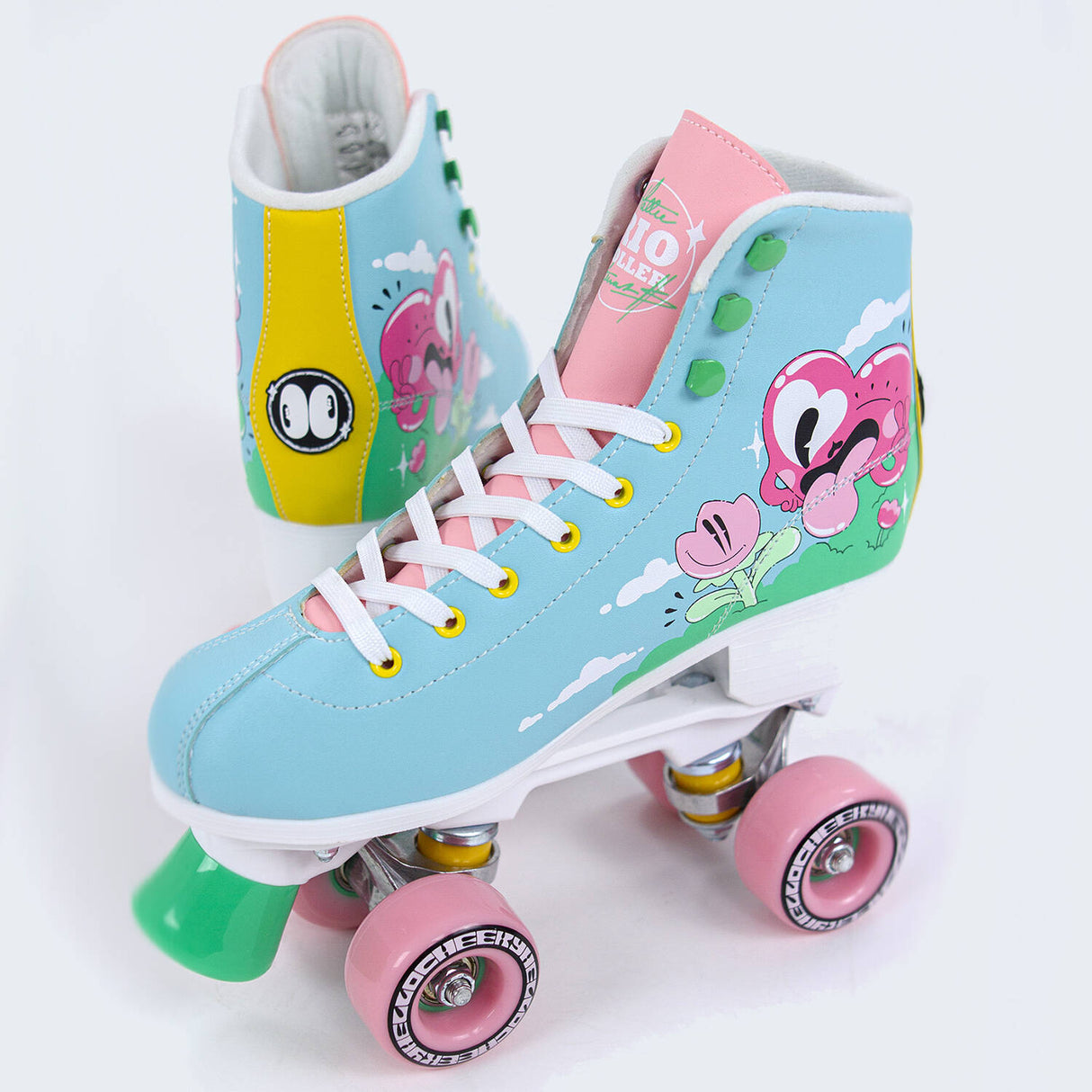 Rio Roller Artist Series Quad Roller Skates - Hattie