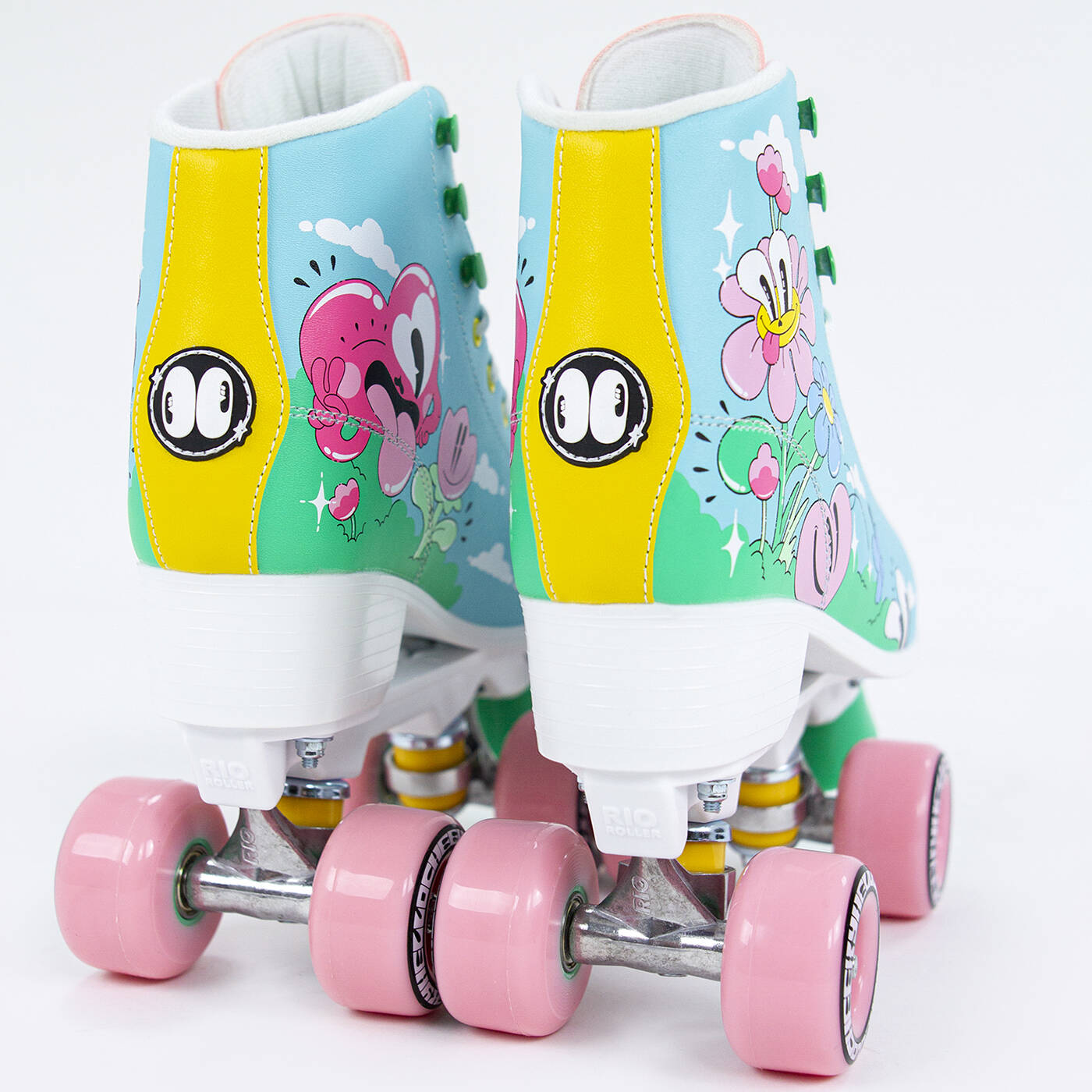Rio Roller Artist Series Quad Roller Skates - Hattie