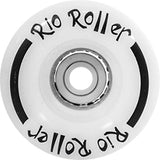 Rio Roller Light Up Quad Roller Skate Wheels 58mm - White