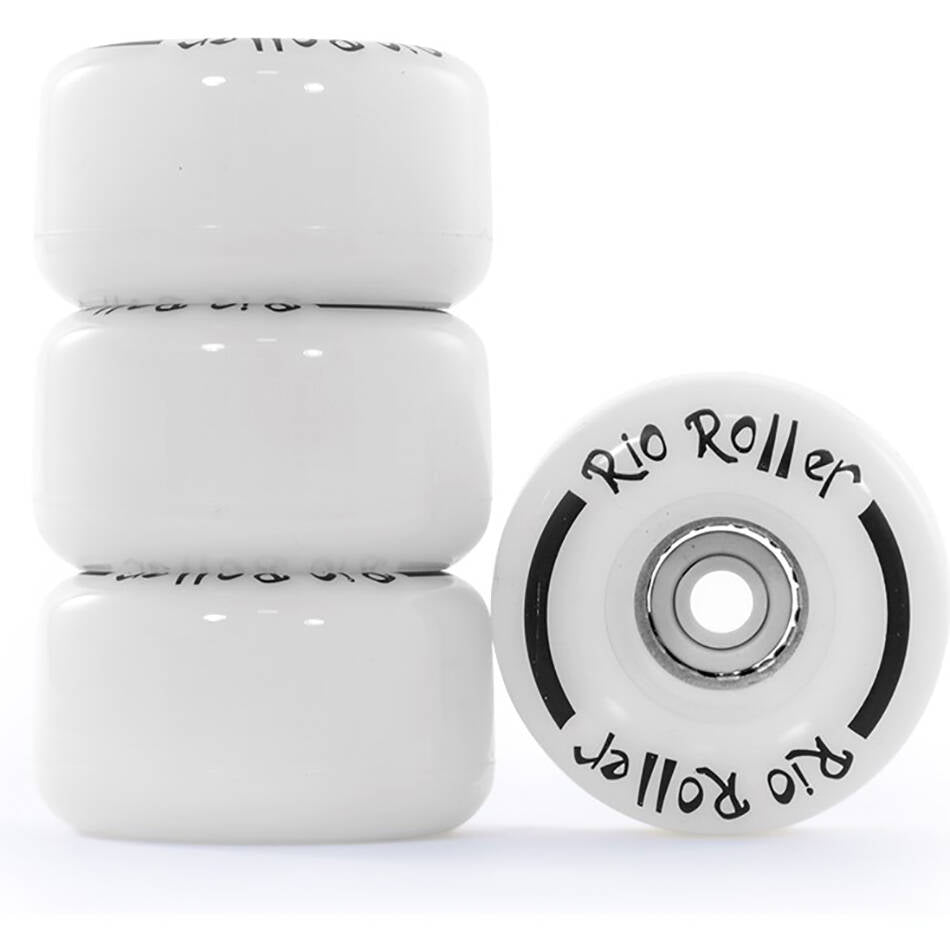 Rio Roller Light Up Quad Roller Skate 58mm Wheels- White