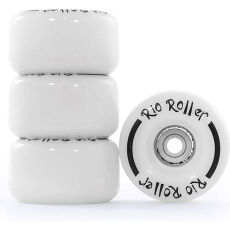 Rio Roller Light Up Quad Roller Skate 58mm Wheels- White