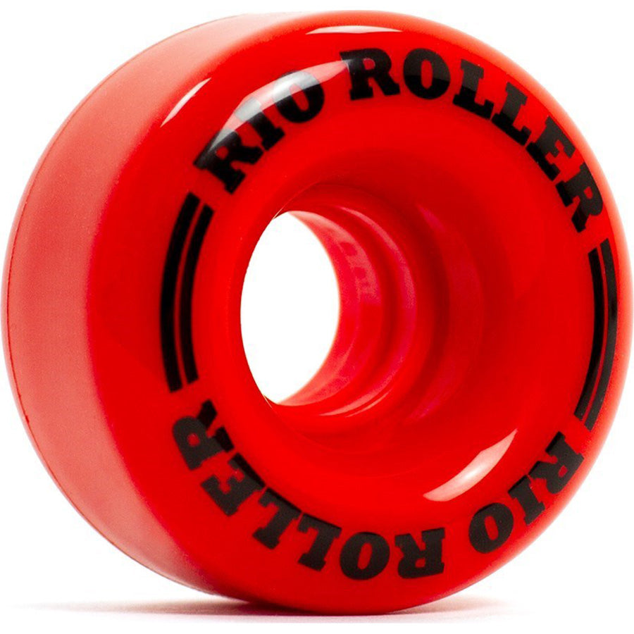 Rio Roller Quad Skate Coaster Wheels - 58mm - Red