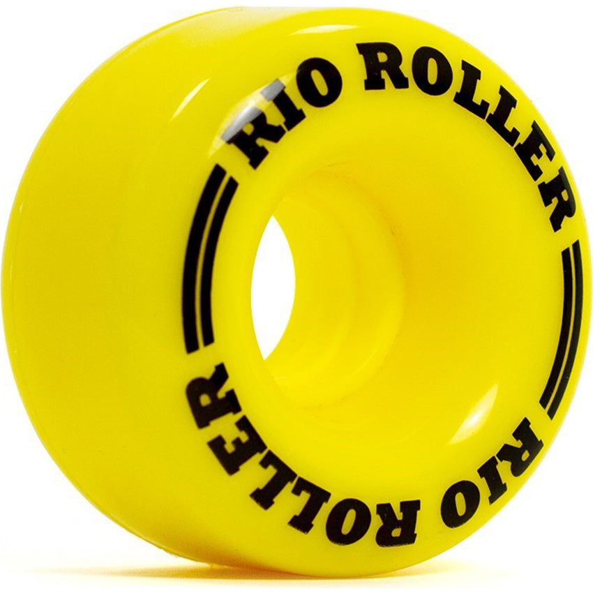 Rio Roller Quad Skate Coaster Wheels - 58mm - Yellow