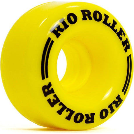 Rio Roller Quad Skate Coaster Wheels - 58mm - Yellow