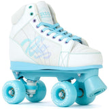 Rio Roller Lumina Quad Roller Skates - White/Blue