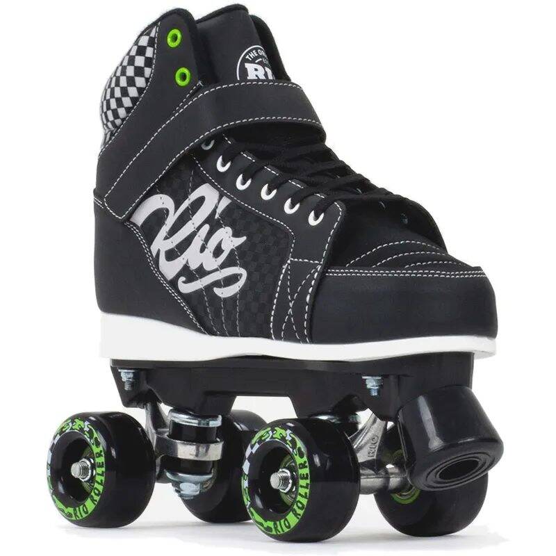 Rio Roller Mayhem II Quad Roller Skates - Black UK 10