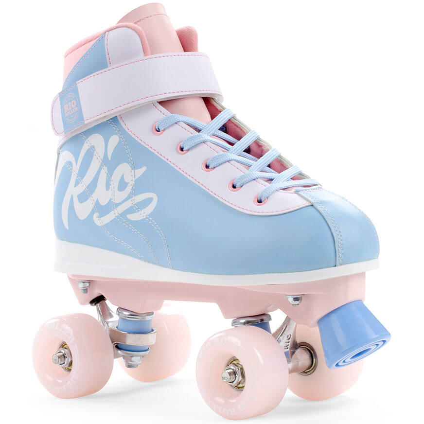Rio Roller Milkshake Quad Skates - Cotton Candy UK 4