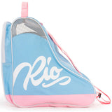 Rio Roller Script Skate Bag - Blue/Pink