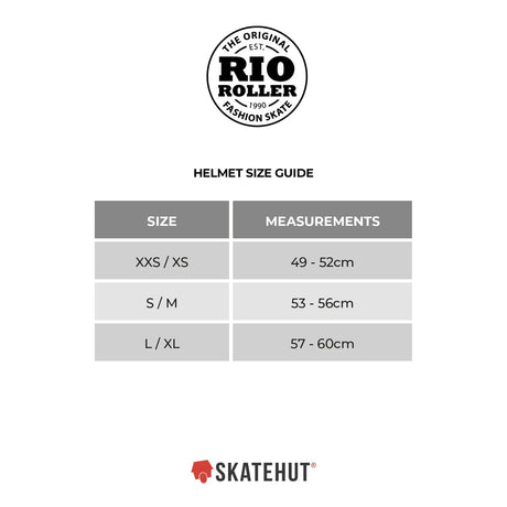 Rio Roller Script Helmet - White