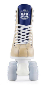 Rio Roller Script Quad Roller Skates - Tan/Blue