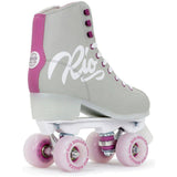 Rio Roller Script Quad Roller Skates - Grey/Purple