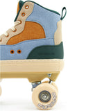 Rio Roller Beats Quad Roller Skates - Blue/Tan