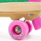 Rio Roller Beats Quad Roller Skates - Pink/Green