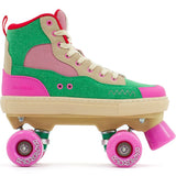Rio Roller Beats Quad Roller Skates - Pink/Green