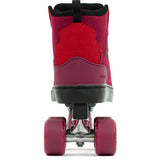 Rio Roller Beats Quad Roller Skates - Red/Leopard