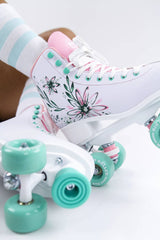 Rio Roller Artist Series Quad Roller Skates - Flora