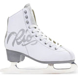 Rio Roller Script Ice Skates - White