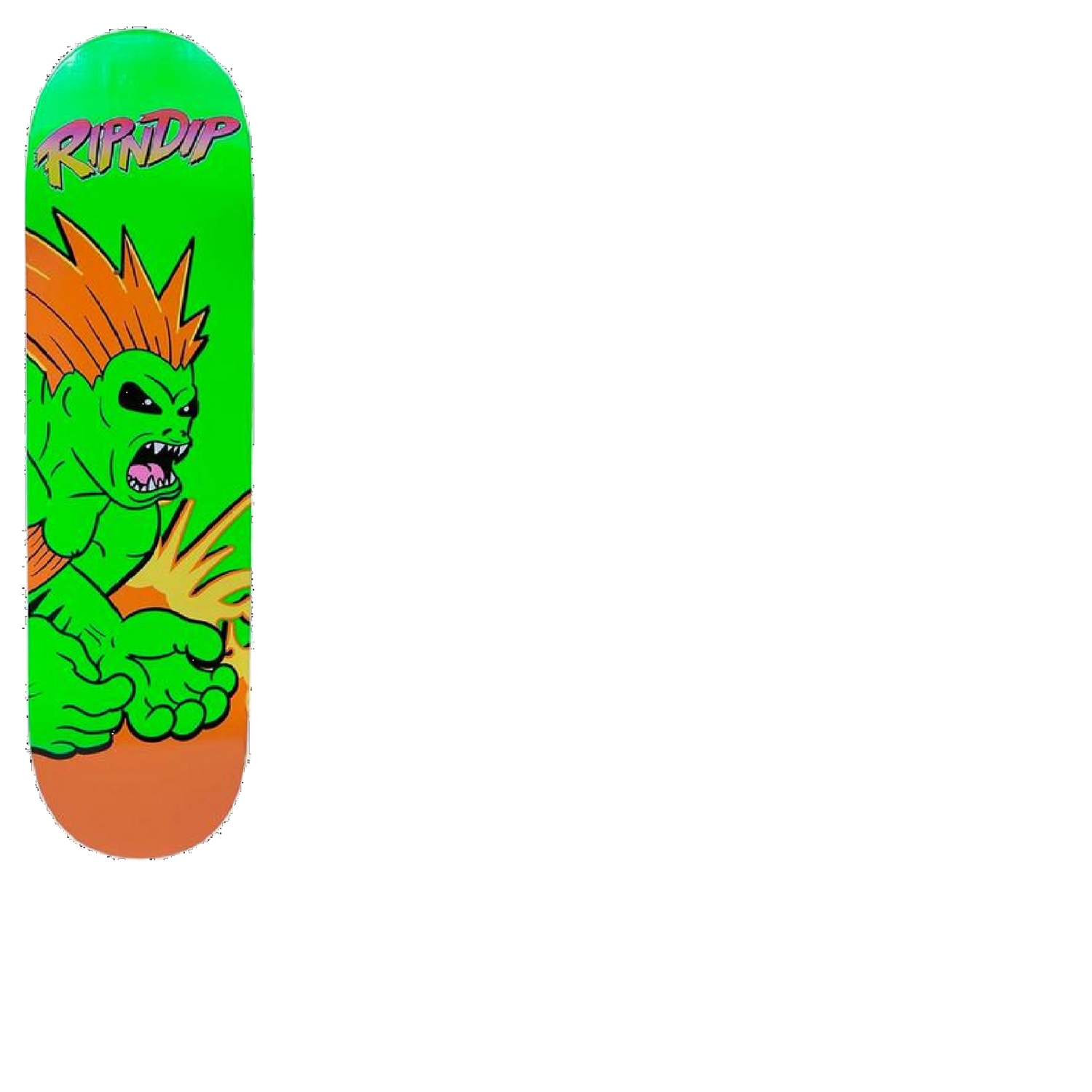RIPNDIP Button Mash Skateboard Deck - Green 8.5''