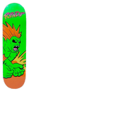 RIPNDIP Button Mash Skateboard Deck - Green 8.5''