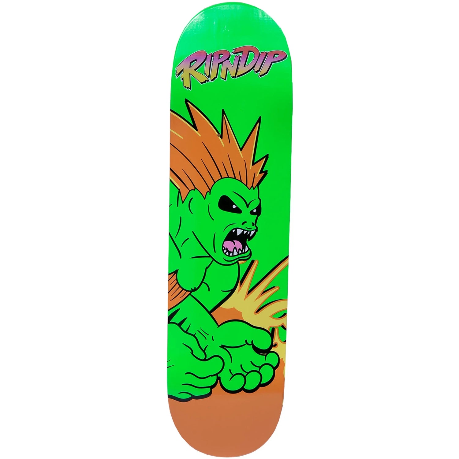 RIPNDIP Button Mash Skateboard Deck - Green 8.5''