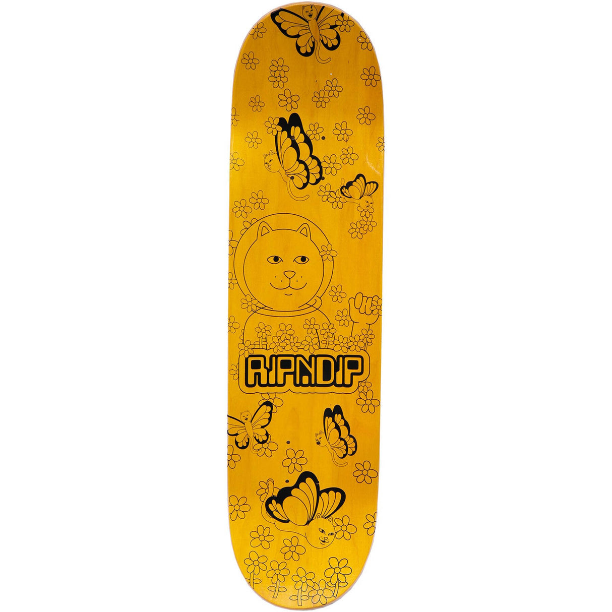 RIPNDIP Butterfly Skateboard Deck - Lavender 8.25''