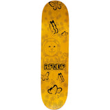 RIPNDIP Butterfly Skateboard Deck - Lavender 8.25''