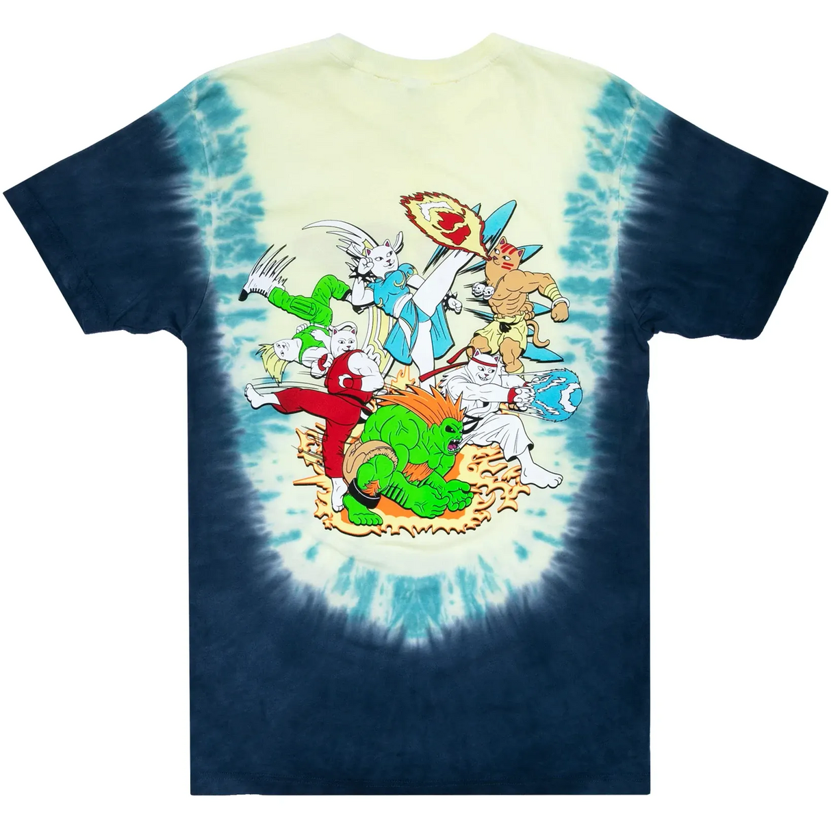 RIPNDIP Nerm Fighter T Shirt - Tie Dye
