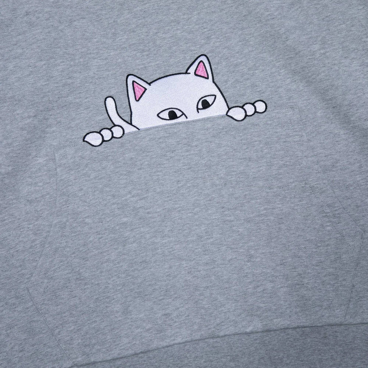 RIPNDIP Peeking Nerm Hoodie - Heather Grey