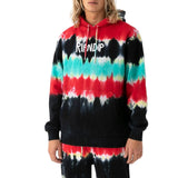 RIPNDIP Rubber Logo Hoodie - Tie Dye