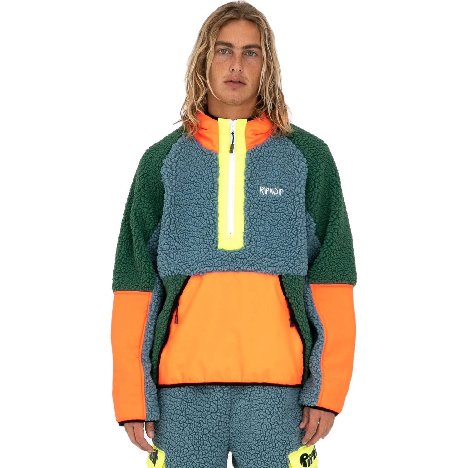 RIPNDIP Square Up Anorak Jacket - Multi
