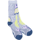 RIPNDIP Hypnotic Socks - Grey/Lavender/Neon