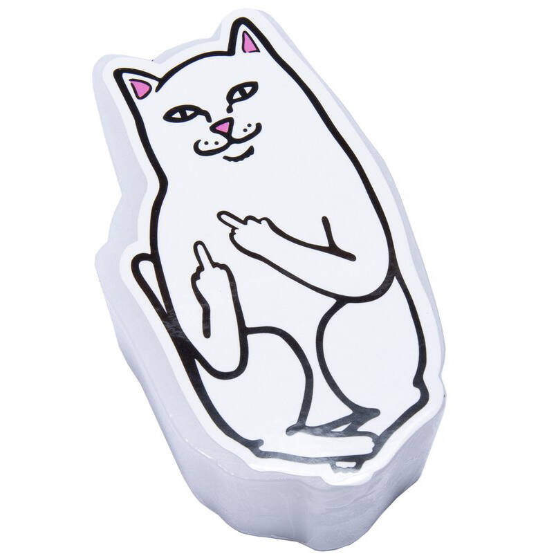 RIPNDIP Lord Nerm Skateboard Wax - White/Black