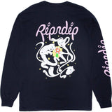 RIPNDIP The Magic Touch LS T Shirt - Black