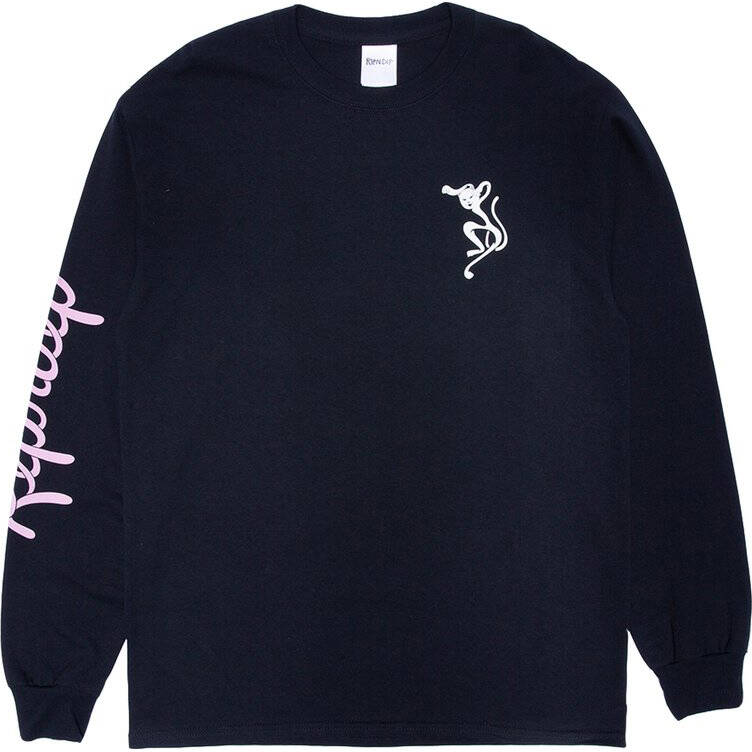 RIPNDIP The Magic Touch LS T Shirt - Black