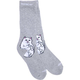 RIPNDIP Lord Nermal Socks - Heather Grey